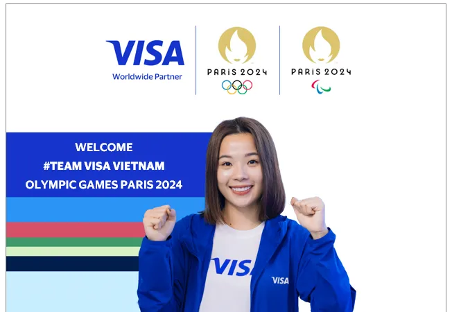 Nguyễn Thùy Linh góp mặt với vai trò thành viên Team Visa tại Olympic Paris 2024