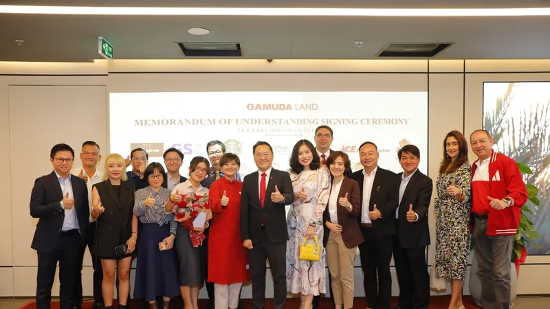 Gamuda Land Việt Nam ký kết ghi nhớ hợp tác với các đối tác bán lẻ uy tín