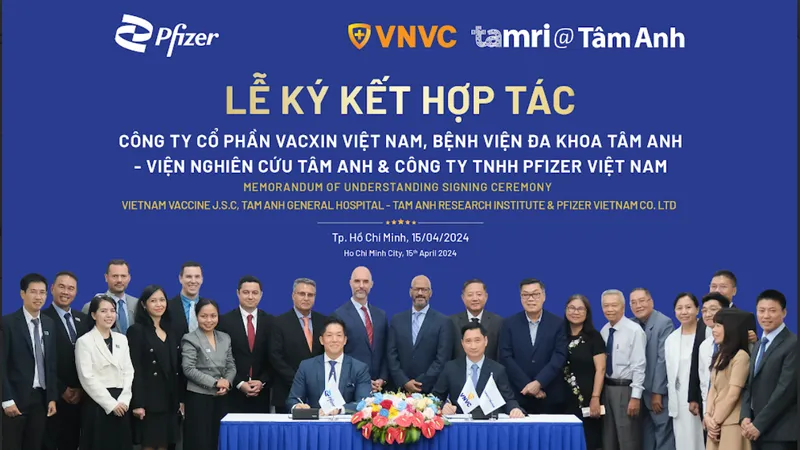 Pfizer Việt Nam, VNVC và Tâm Anh hợp tác nâng cao giải pháp chăm sóc sức khỏe 