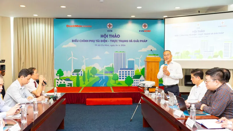 Ông Võ Quang Lâm - Phó Tổng Giám đốc Tập đoàn Điện lực Việt Nam chia sẻ về tình hình cung ứng điện.