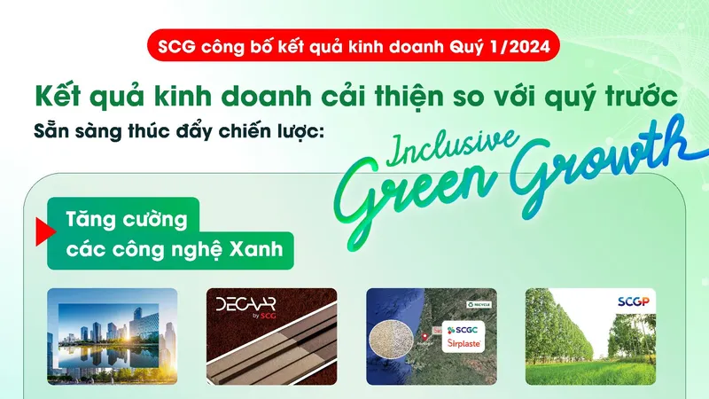 SCG thúc đẩy nhiều sáng kiến xanh