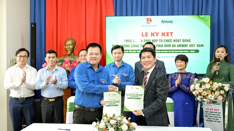 Amway Việt Nam hợp tác Trung ương Đoàn thực hiện hoạt động cộng đồng trên toàn quốc