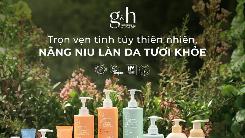 Amway Việt Nam ra mắt dòng sản phẩm chăm sóc cơ thể g&h mới