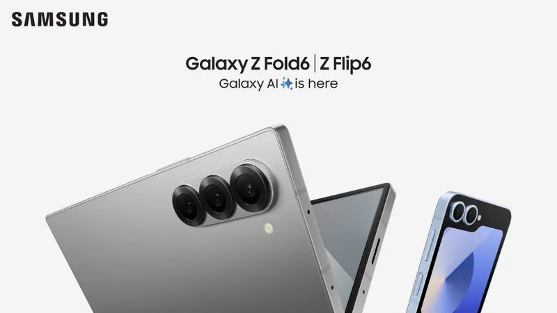 Samsung ra mắt Galaxy Z Fold6 và Z Flip6: Galaxy AI vươn tầm cao mới