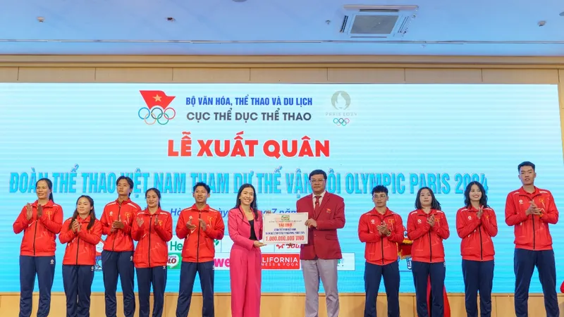 Nestlé MILO đồng hành cùng Đoàn thể thao Việt Nam tham dự Olympic và Paralympic Paris 2024