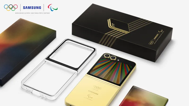 Samsung ra mắt phiên bản giới hạn Galaxy Z Flip6 Olympic Edition dành riêng cho vận động viên tại Paris 2024