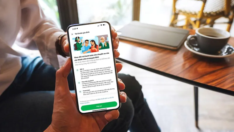 Grab ra mắt Tài khoản Gia Đình dành cho người dùng tại Việt Nam