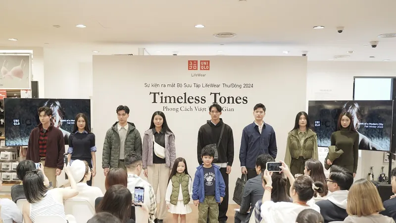 UNIQLO giới thiệu bộ sưu tập Lifewear Thu/Đông 2024