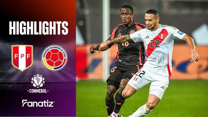 Peru vs Colombia 1-1: Callens dứt điểm cận thành, Diaz đánh đầu giúp Colombia chia điểm nằm gọn tốp 3 