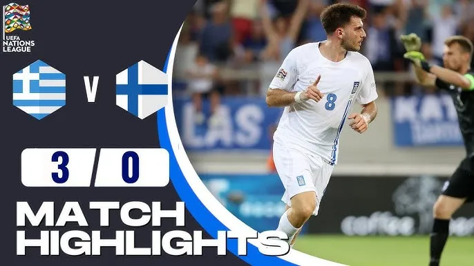 Hy Lạp vs Phần Lan 3-0: Fotis Ioannidis xuất thần cú đúp bàn thắng, Benjamin Kallman bất ngờ phản lưới nhà, Hy Lạp tạm dần đầu bảng