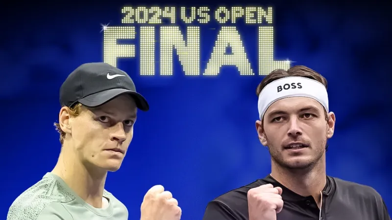 Hành trình đến chung kết US Open 2024 của 2 tay vợt Jannik Sinner vs Taylor Fritz, diễn ra vào 1g00 ngày 9/9