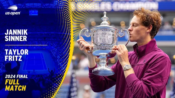 Jannik Sinner vs Taylor Fritz 6-3, 6-4, 7-5: Sau 2 giờ 17 phút, Sinner hạ Fritz, đăng quang US Open, giành danh hiệu Grand Slam thứ 2 sau Australian Open 2024