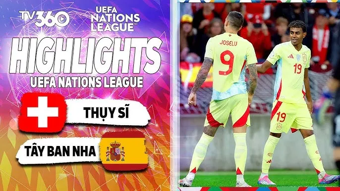 Thụy Sĩ vs Tây Ban Nha 1-4: Joselu sớm khai bàn, Fabian Ruiz tỏa sáng cú đúp, Torres chốt hạ 3 điểm gọn gàng, Le Normand nhận thẻ đỏ