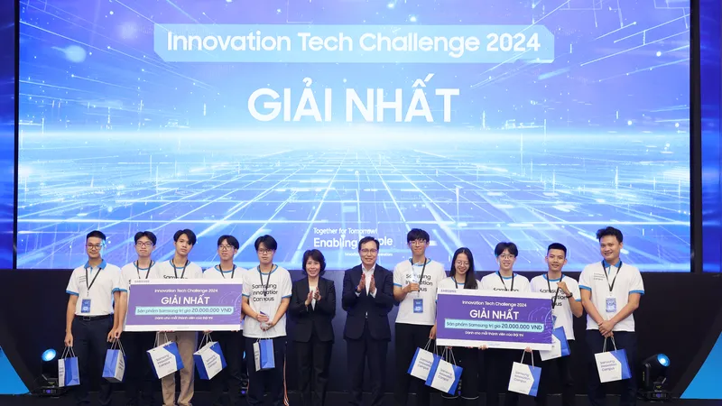 Tổng kết chương trình phát triển nhân tài công nghệ Samsung Innovation Campus 2023-2024