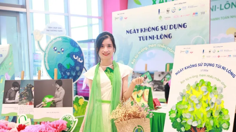 AEON Việt Nam đặt mục tiêu 80% lượng giao dịch không dùng túi ni-lông