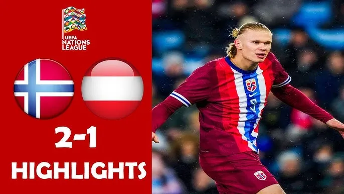 Na Uy vs Áo 2-1: Sorloth kiến tạo, Myhre sớm mở bàn, Sabitzer gỡ hòa, VAR công nhận ngôi sao Erling Haaland tỏa sáng