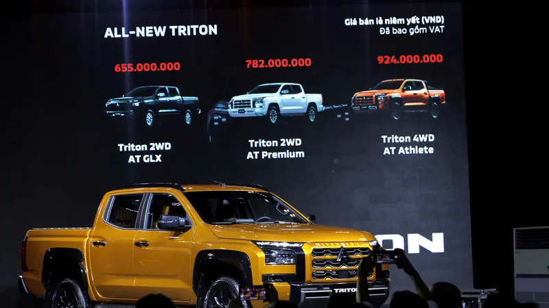 Mitsubishi Motors Việt Nam ra mắt All-New Triton