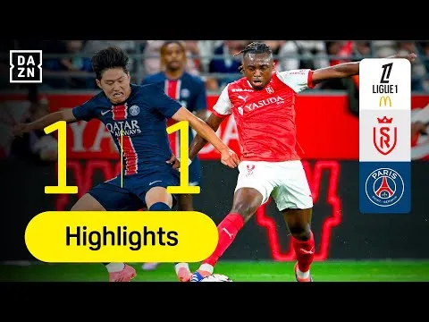 Reims vs PSG 1-1: Keito Nakamura bất ngờ phá lưới PSG, Neves kiến tạo, Dembele cứu thua HLV Luis Enrique 