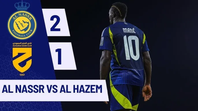 Al Hazem vs Al Nassr 1-2: Vắng Ronaldo, Mane khai bàn, Al Sayyali gỡ hòa nhưng thủ thành Al Hazem sai lầm, Nawaf Boushal chốt hạ chiến thắng 