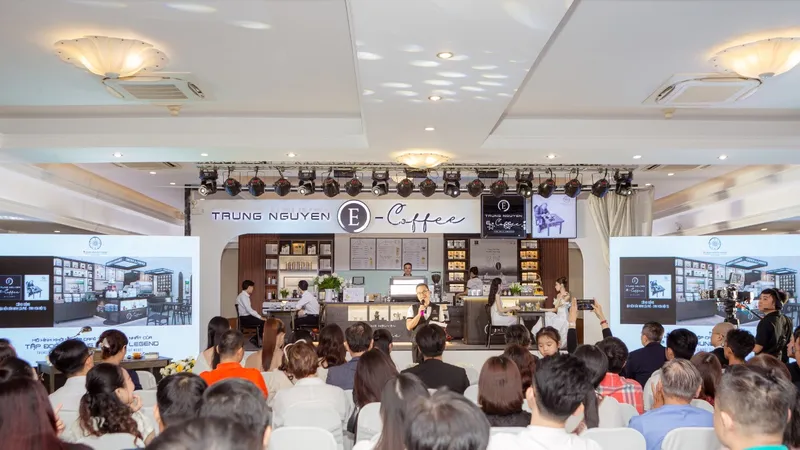 Lễ ra mắt mô hình Trung Nguyên E-Coffee phiên bản 2024 - “Cộng đồng 3 nền văn minh cà phê - Tinh hoa hội tụ” 