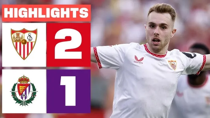Sevilla vs Valladolid 2-1: Torres bất ngờ phản lưới nhà, Martin kiến tạo, Perez gỡ hòa, Ejuke chớp thời cơ tỏa sáng, Marcao nhận thẻ đỏ phút 90
