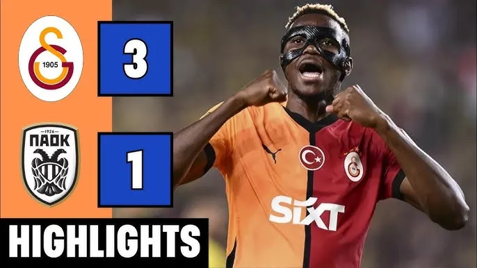 Galatasaray vs PAOK 3-1: Baba bất ngờ phản lưới nhà, Konstantelias gỡ hòa nhưng Akgun, Icardi lần lượt tỏa sáng, khai màn 3 điểm