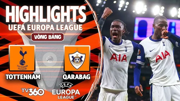 Tottenham vs Qarabag 3-0: Johnson sớm ghi bàn, Pape Sarr lập công, Dấu ấn kiến tạo Son Heung Min, Solanke chốt hạ, Dragusin chịu thẻ đỏ