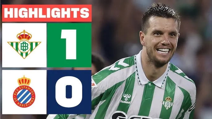 Real Betis vs Espanyol 1-0: Abde Ezzalzouli hỏng penalty, Giovani Lo Celso tỏa sáng đúng lúc, ghi bàn duy nhất giành gọn 3 điểm