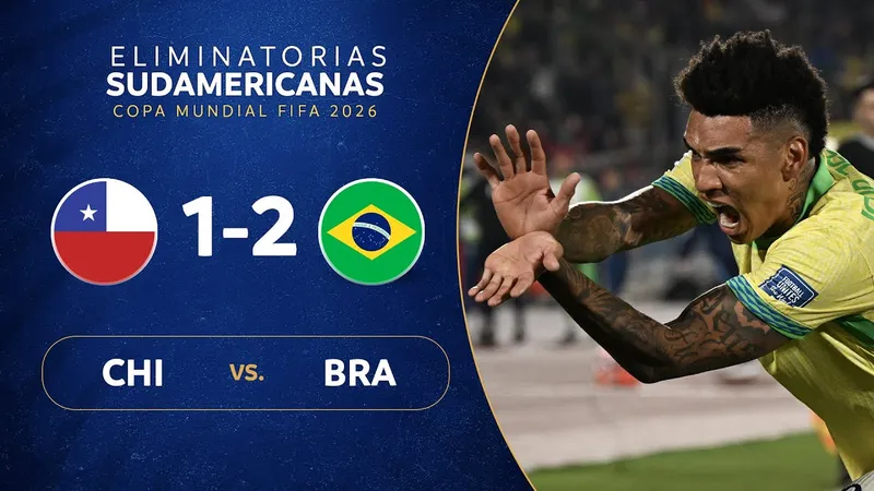 Chile vs Brazil 1-2: Vargas sớm thắp tia hy vọng phút thứ 2 nhưng Jesus gỡ hòa, Henrique chốt hạ 3 điểm, đẳng cấp ngược dòng