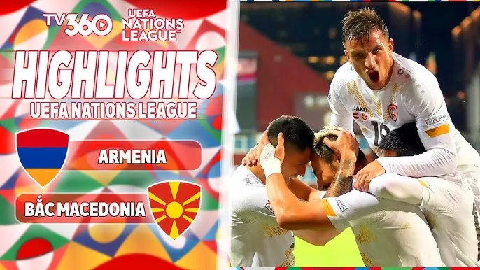 Armenia vs Bắc Macedonia 0-2: 20 phút cuối trận quyết định, Bojan Miovski khai bàn, Isnik Alimi chốt hạ chiến thắng, giành ngôi đầu tuyệt đối