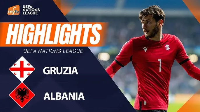 Gruzia vs Albania 0-1: Kristjan Asllani ghi bàn duy nhất, Albania thắng nhưng Gruzia vẫn xếp trên vì hơn chỉ số phụ 