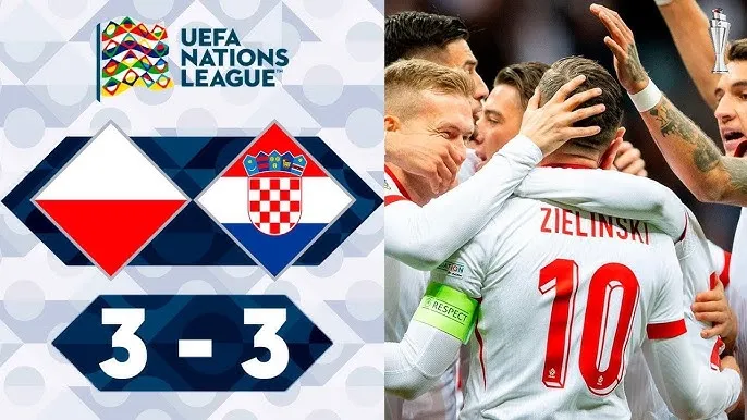 Ba Lan vs Croatia 3-3: Sosa, Sucic, Baturina nhịp nhàng tỏa sáng sau 24 phút, dấu ấn Lewandowski giúp Zielinski, Zalewski, Szymanski chia điểm ngoạn mục