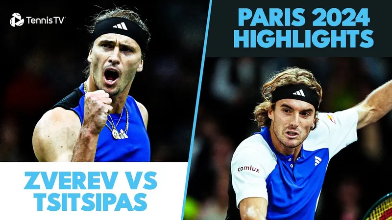 Alexander Zverev vs Stefanos Tsitsipas 7-5, 6-4: Zverev hạ Tsitsipas chớp nhoáng, ghi danh bán kết Paris Masters
