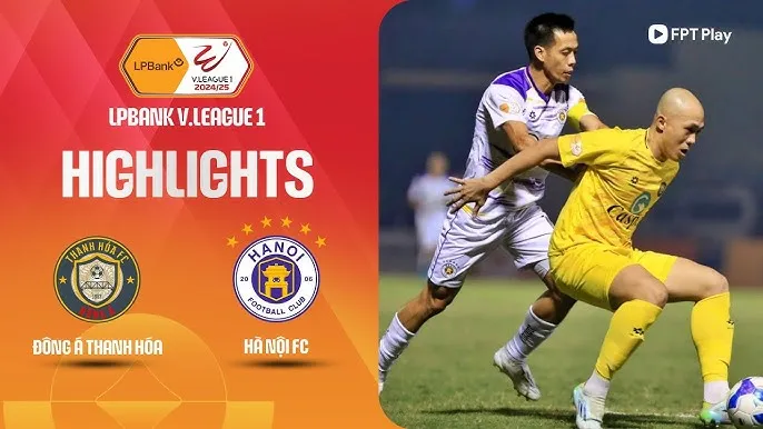 Thanh Hóa vs Hà Nội 1-1: A Mít chọc khe nhanh, Lucas ra chân chớp nhoáng mở bàn, Hai Long tung volley đẹp mắt kịp cứu thua