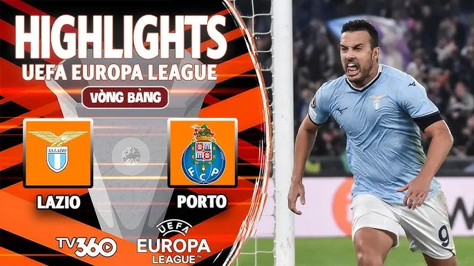 Lazio vs Porto 2-1: Rượt đuổi nghẹt thở, Romagnoli khai bàn, Eustaquio gỡ hòa, Pedro Ledesma chốt hạ chiến thắng phút bù giờ
