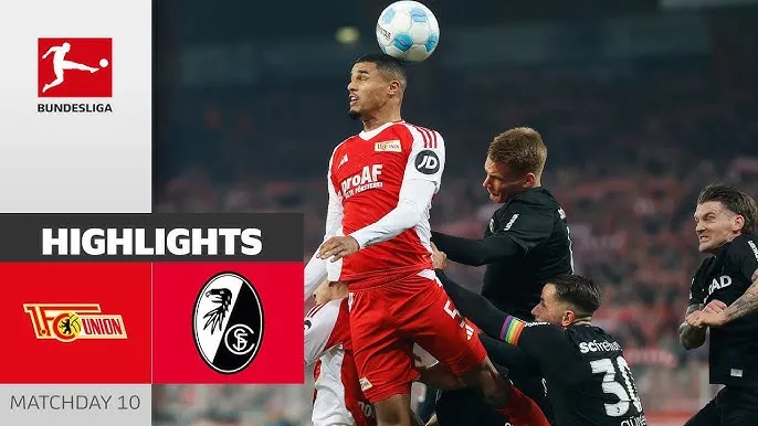 Union Berlin vs SC Freiburg 0-0: Mũi nhọn Hollerbach bế tắc, Jeong Woo-yeong, Yorbe Vertessen tịt ngòi, Chukwubuike Adamu, Vincenzo Grifo, Eren Dinkci cũng không khá hơn