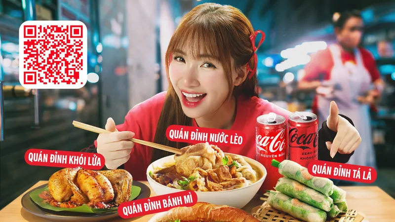 Coca-Cola Foodmarks, nền tảng quảng bá ẩm thực đường phố Việt Nam