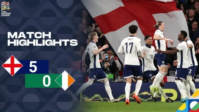 Anh vs Ireland 5-0: Harry Kane khai bàn, Gordon, Gallagher, Bowen, Harwood-Bellis tỏa sáng, Bellingham xuất sắc kiến tạo