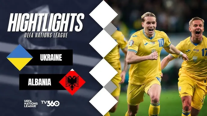 Ukraine vs Albania 2-1: Oleksandr Zinchenko sớm mở bàn, Roman Yaremchuk nhân đôi tỷ số sau 10 phút, Nedim Bajrami lập công nhờ penalty, Ukraine xếp nhì bảng