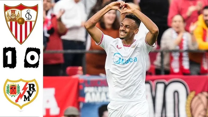 Sevilla vs Rayo Vallecano 1-0: Ivan Romero kiến tạo, Djibril Sow ghi bàn duy nhất giành gọn chiến thắng, trọng tài VAR phạt Unai Lopez thẻ đỏ