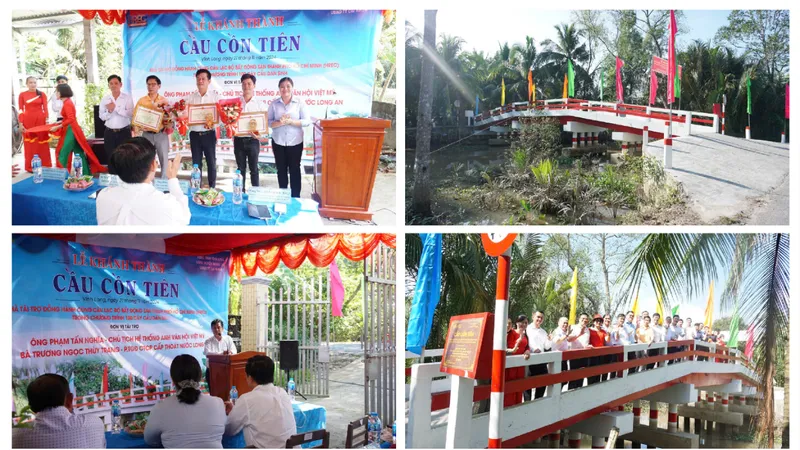 Khánh thành cầu Cồn Tiên