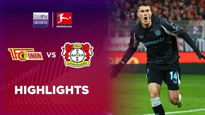 Union Berlin vs Leverkusen 1-2: Jeremie Frimpong sớm thị uy sức mạnh ngay phút thứ 2, Jeong Woo-yeong gỡ hòa nhưng Patrik Schick ấn định 3 điểm ngọt ngào