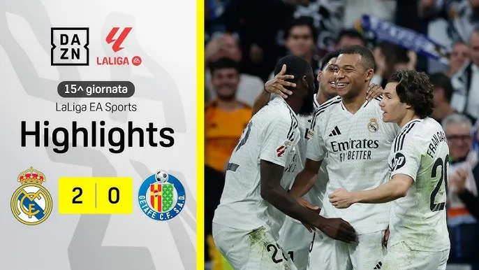 Real Madrid vs Getafe 2-0: Bellingham khai bàn chấm penalty, Bellingham lại tỏa sáng đường kiến tạo giúp Mbappe chốt hạ chiến thắng 