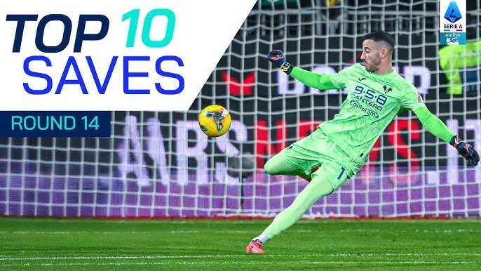 Thủ thành Reina, Okoye, Skorupski, Stankovic, Suzuki, Carnesecchi, Vasquez, Perin, Montipo, Milinkovic-Savic xuất thần cứu thua vòng 14 Serie A 2024-2025
