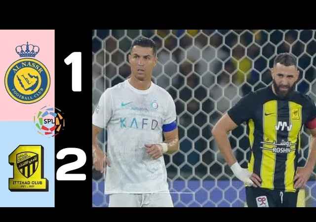 Al Ittihad vs Al Nassr 2-1: Benzema nổ súng, Ronaldo lập tức đáp trả sau 2 phút, Bergwijn bất ngờ ấn định chiến thắng phút bù giờ