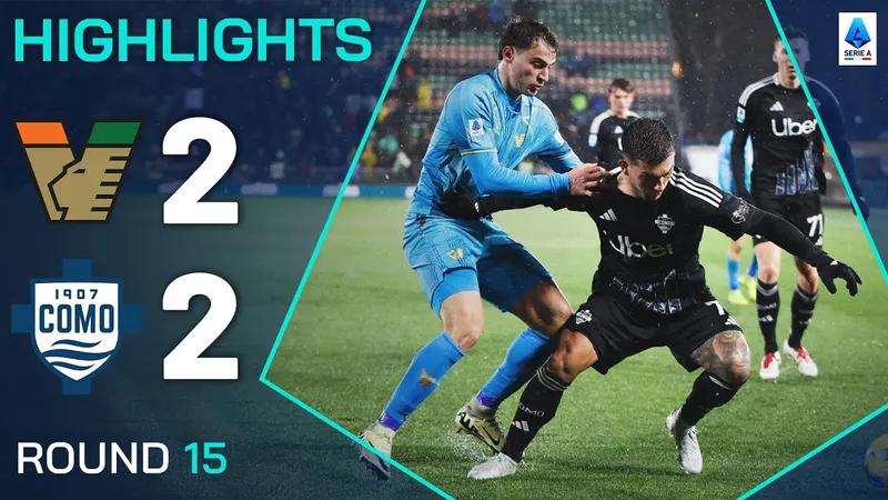 Venezia vs Como 2-2: Bất phân thắng bại, Nicolussi Caviglia khai bàn, Antonio Candela bất ngờ phản lưới nhà, Andrea Belotti lập công, Gaetano Oristanio kịp cứu thua