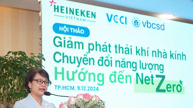 Heineken Việt Nam hợp tác VBCSD-VCCI hỗ trợ đối tác trong cung ứng thúc đẩy giảm phát thải và chuyển đổi năng lượng
