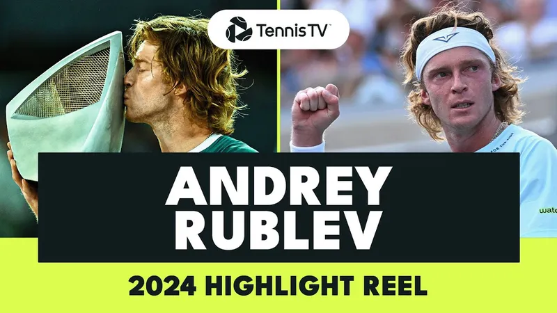 Năm 2024, năm thành công của Andrey Rublev 2024 với danh hiệu Masters 1000 thứ 2,...