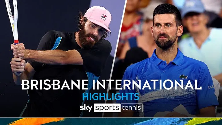 Reilly Opelka vs Novak Djokovic 6-7 (6-8), 3-6: Hạ Djokovic, Opelka gặp tay vợt người Pháp Mpetshi Perricard ở bán kết Brisbane International 2025