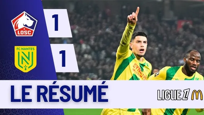 Lille vs Nantes 1-1: Gabriel Gudmundsson khai bàn phút 40, Matthis Abline chia điểm kịp thời nhờ penalty